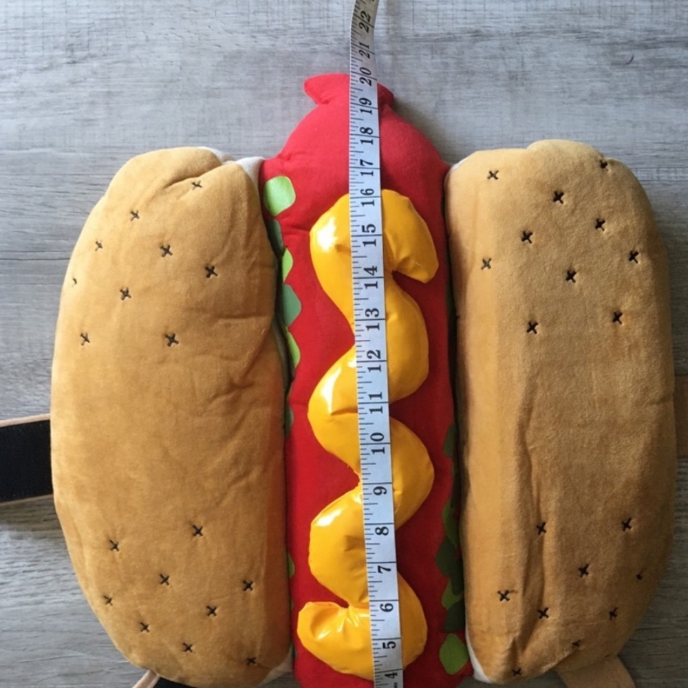 🐕Host Pick🌟Hot dog! pet costume see pictures for sizing. medium (adjustable)